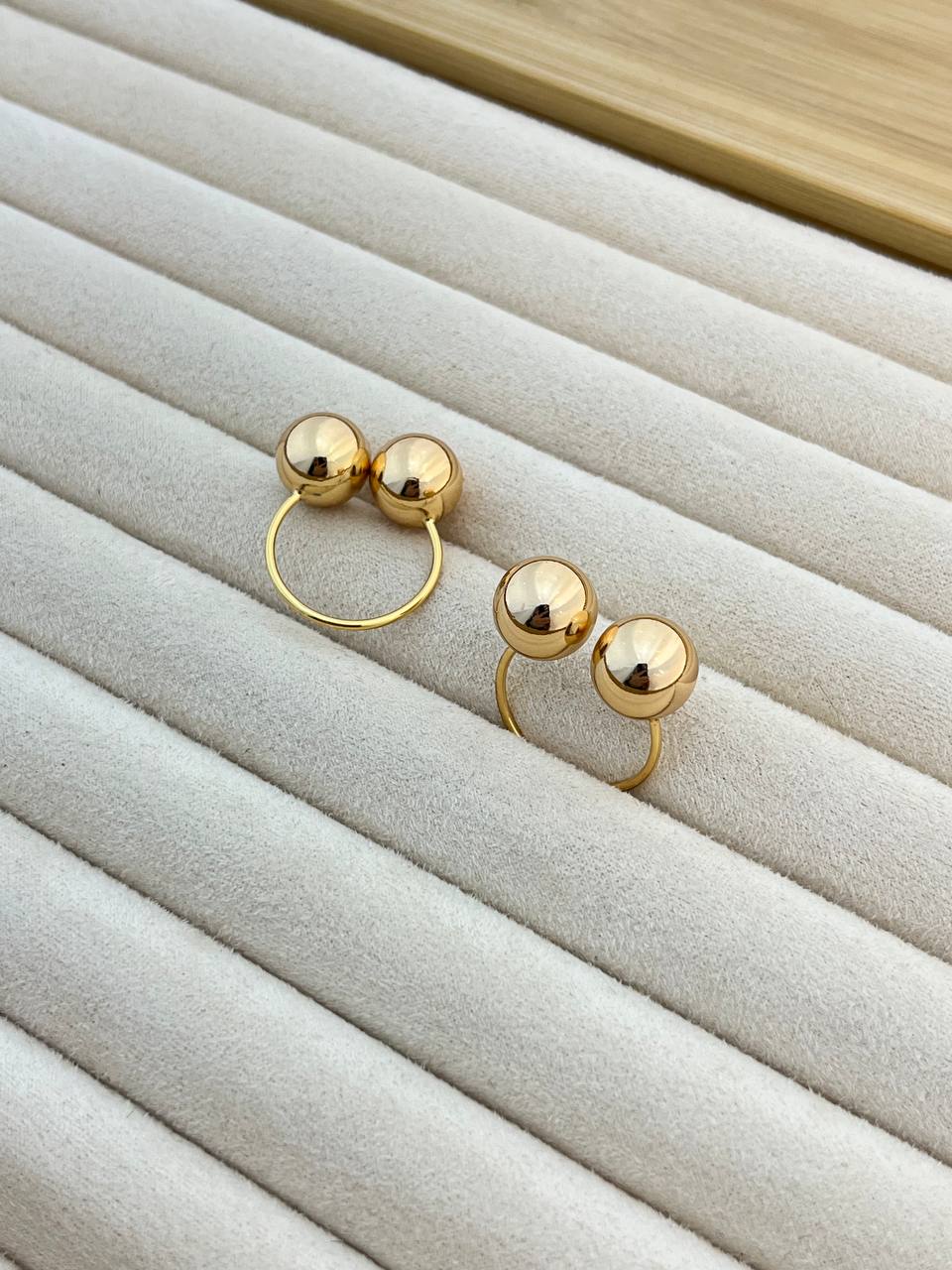 انگشتر دو سر گوی