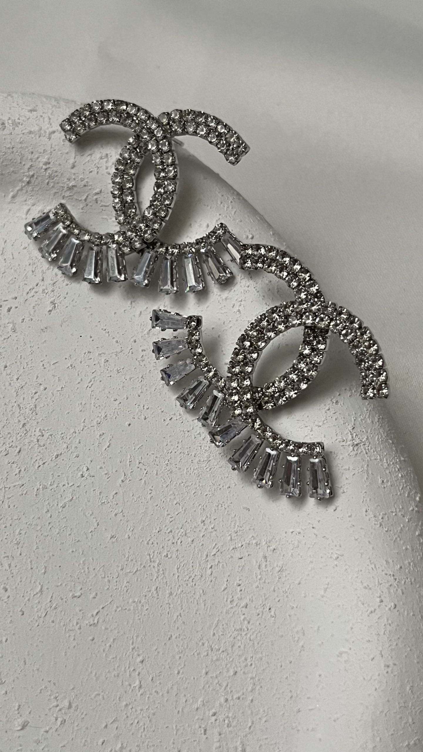 گوشواره جواهری شنل 