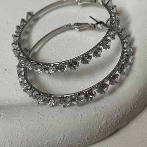 گوشواره جواهری حلقه ای