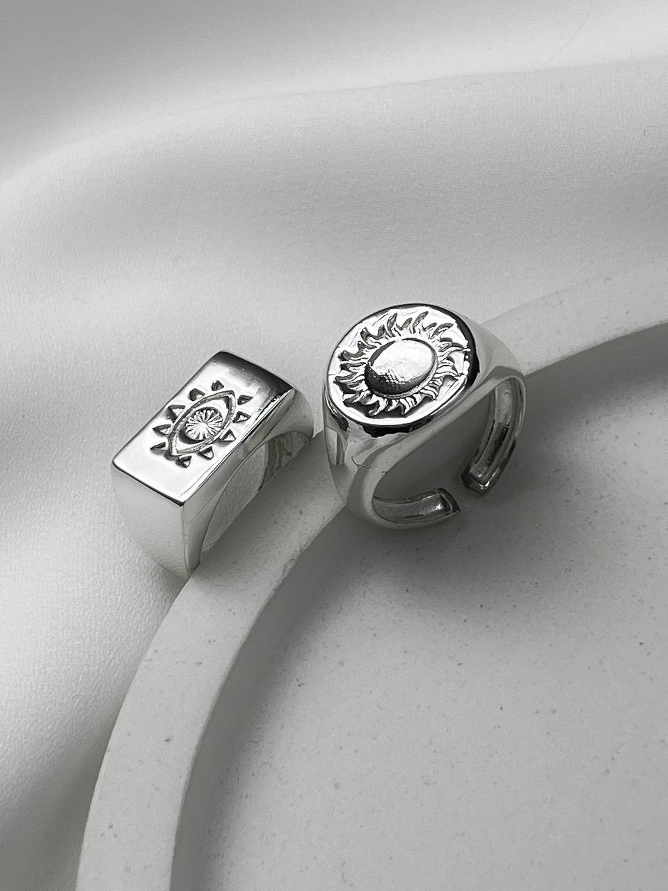 انگشتر طرح دار