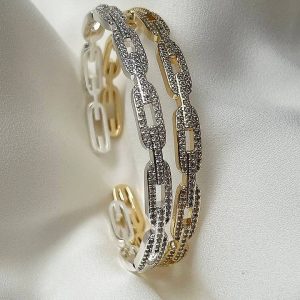 بنگل نگین دار