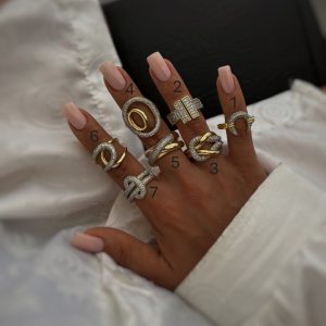 انگشترهای نگین دار