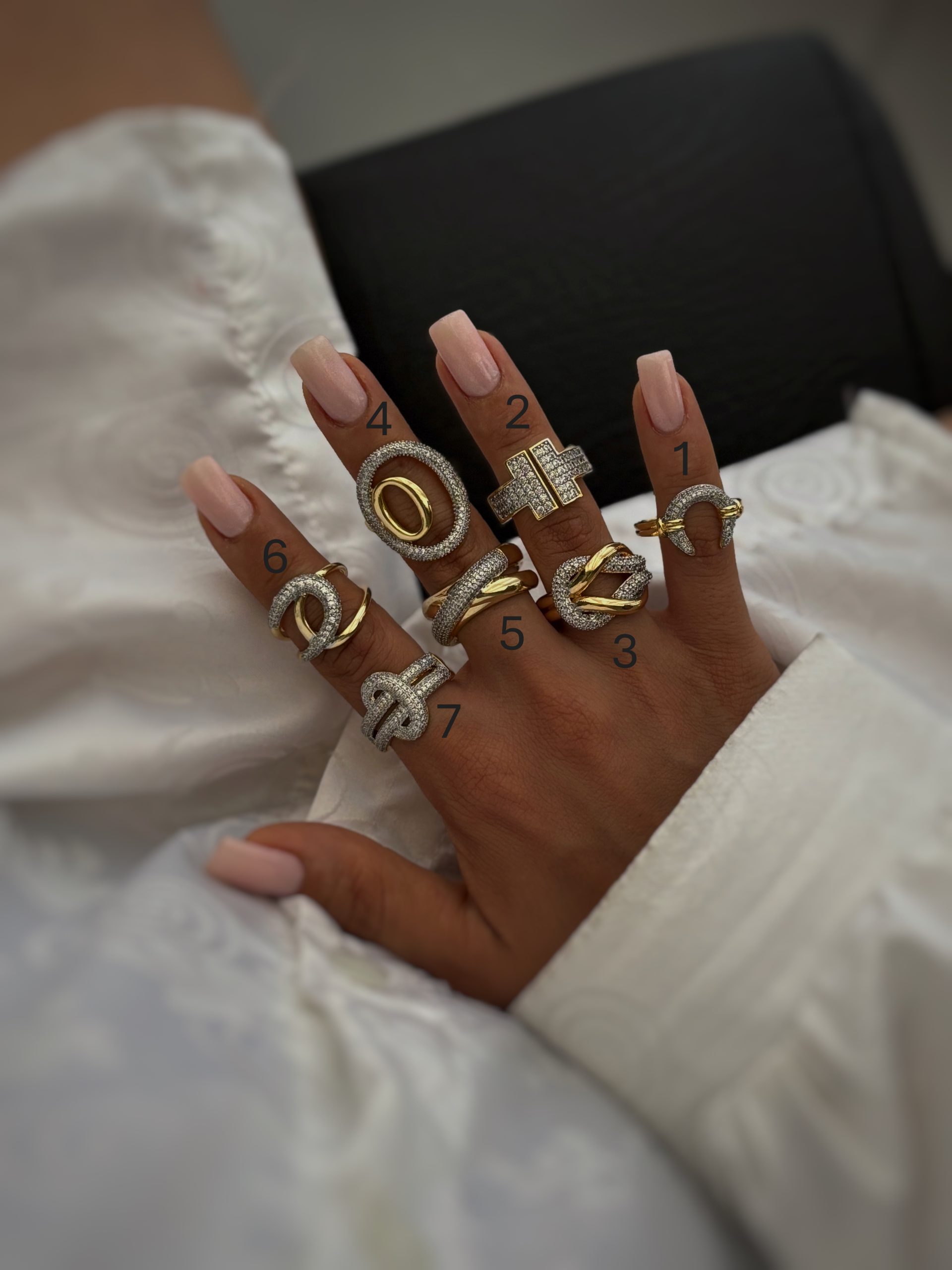 انگشترهای نگین دار